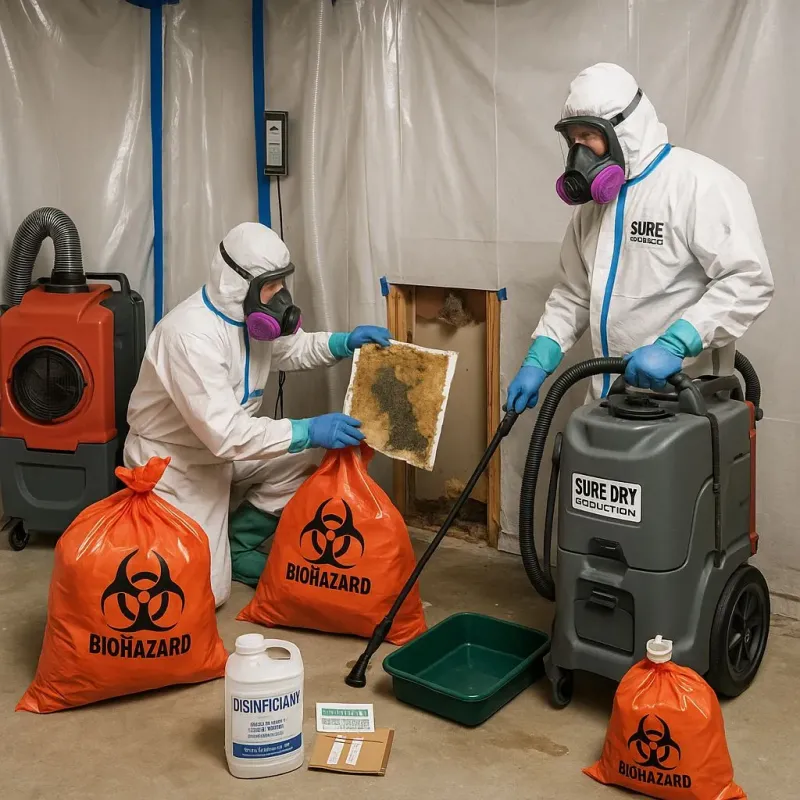 Contaminated Water Handling Protocols process in Maricao Municipio, PR